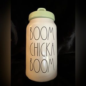 Boom Chicka boom Rae Dunn tall canister, Easter, and spring never used farmhouse